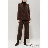 Luisa Cerano kordbársony blézer 428017/3556 780 