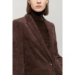 Luisa Cerano kordbársony blézer 428017/3556 780 