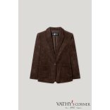 Luisa Cerano kordbársony blézer 428017/3556 780 