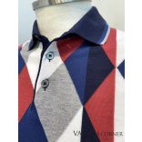 Dalmine rövid ujjú kockás póló 877144