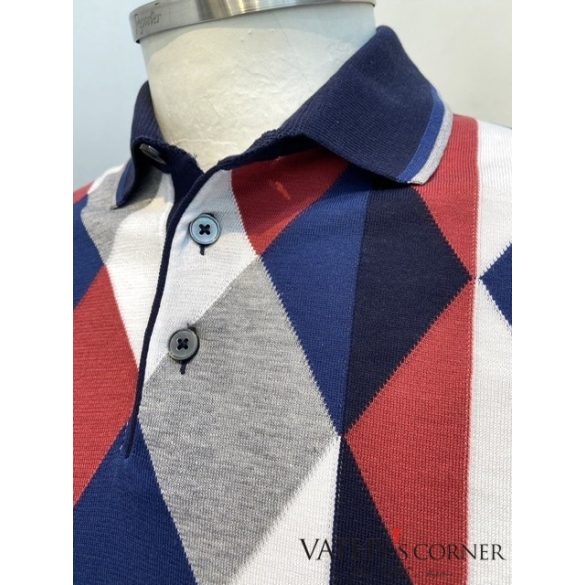 Dalmine rövid ujjú kockás póló 877144