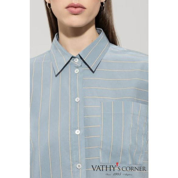 Luisa Cerano csíkos ingblúz 228603/3776 2161 