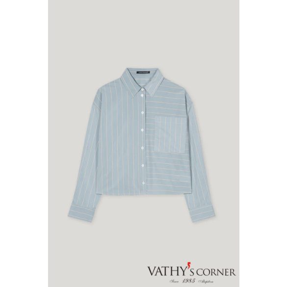 Luisa Cerano csíkos ingblúz 228603/3776 2161 