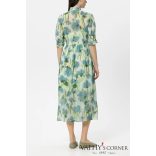 Luisa Cerano virágmintás hosszú ruha 738661/3833 3243 