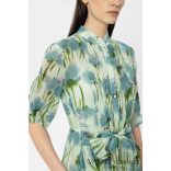 Luisa Cerano virágmintás hosszú ruha 738661/3833 3243 