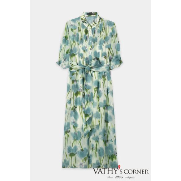 Luisa Cerano virágmintás hosszú ruha 738661/3833 3243 