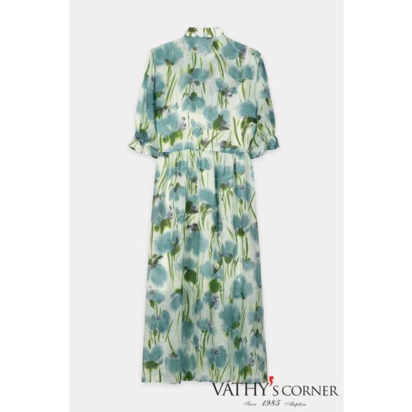 Luisa Cerano virágmintás hosszú ruha 738661/3833 3243 