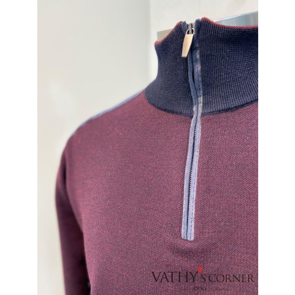 Dalmine álló nyakú cipzáras pulóver 642029 D062