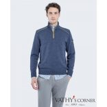 Paul&Shark félcipzáros gyapjú pulóver 12311126 282 