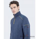 Paul&Shark félcipzáros gyapjú pulóver 12311126 282 