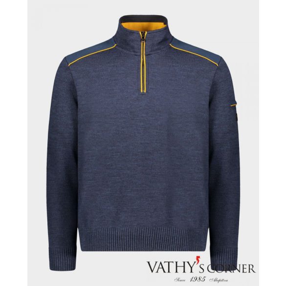 Paul&Shark félcipzáros gyapjú pulóver 12311126 282 