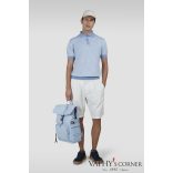 Paul&Shark vászon-pamut bermuda bőségránccal 25414034 030 