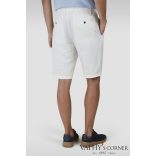 Paul&Shark vászon-pamut bermuda bőségránccal 25414034 030 