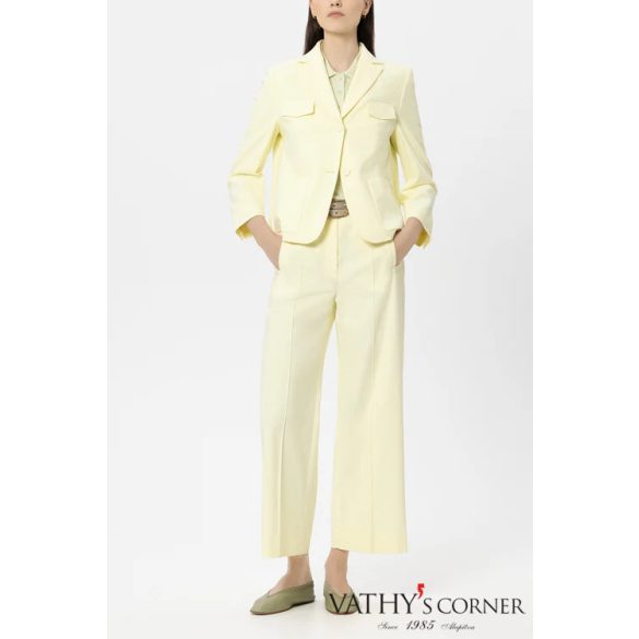 Luisa Cerano széles szárú twill nadrág 638896/3715 518 