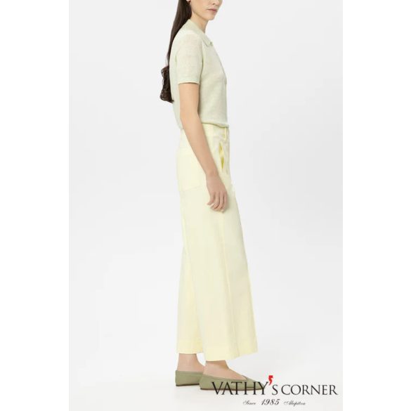 Luisa Cerano széles szárú twill nadrág 638896/3715 518 