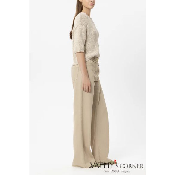 Luisa Cerano széles szárú farmer övvel 638657 3829 