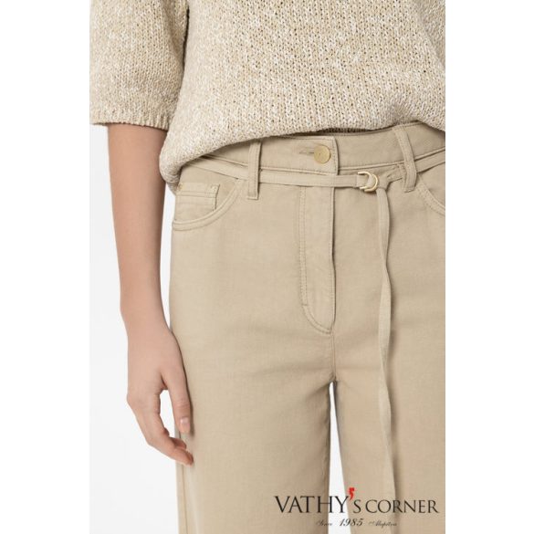 Luisa Cerano széles szárú farmer övvel 638657 3829 