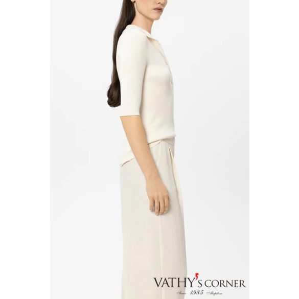 Luisa Cerano póló horgolt részletekkel 138783/5940 112