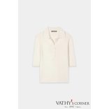 Luisa Cerano póló horgolt részletekkel 138783/5940 112