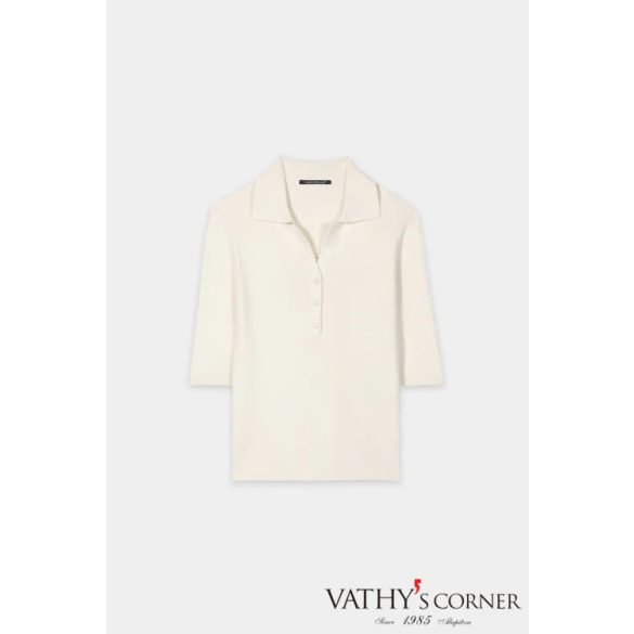 Luisa Cerano póló horgolt részletekkel 138783/5940 112