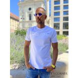 Jacob Cohen dombor nyomott póló szürke színben J4074 00193