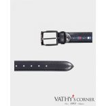 Paul&Shark bőr öv  Paul & Shark logó szalaggal P6000 013 