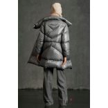 Luisa Cerano steppelt hosszú kabát 448992/4086 159  