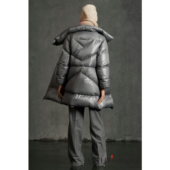 Luisa Cerano steppelt hosszú kabát 448992/4086 159  