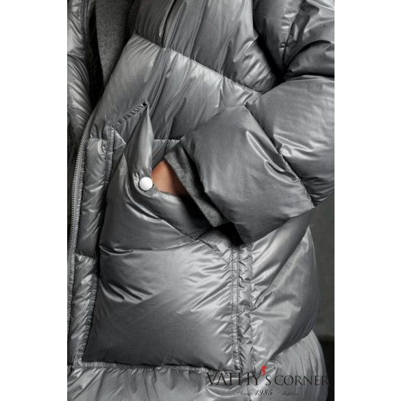 Luisa Cerano steppelt hosszú kabát 448992/4086 159  