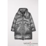 Luisa Cerano steppelt hosszú kabát 448992/4086 159  