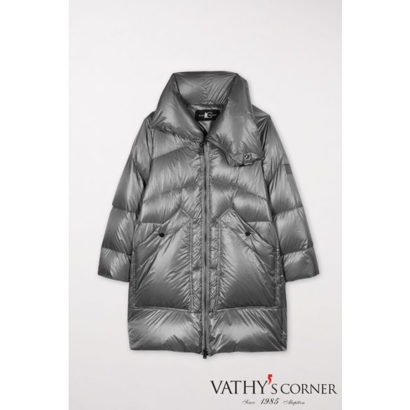 Luisa Cerano steppelt hosszú kabát 448992/4086 159  