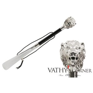 Pasotti ezüst oroszlán cipőkanál CS-W37 