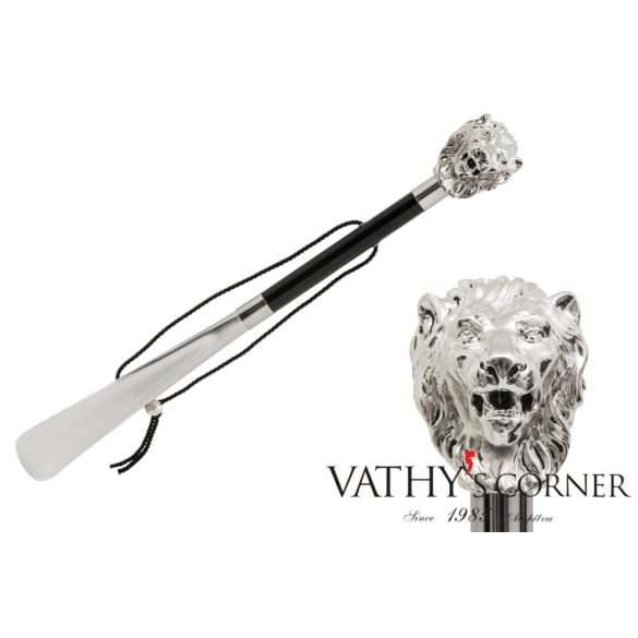Pasotti ezüst oroszlán cipőkanál CS-W37 