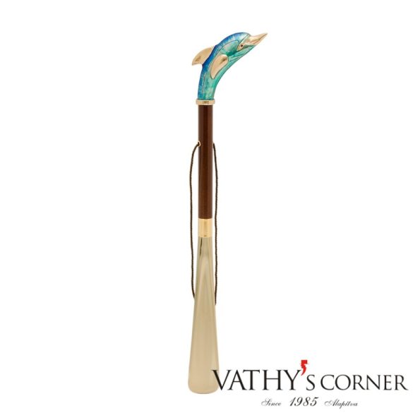 Pasotti arany delfin cipőkanál 