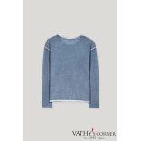 Luisa Cerano finom kötésű pulóver 118597 