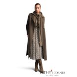 Riani gyapjú kabát övvel 582710-3886  641 