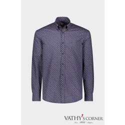 Paul&Shark Pamut puplin mintás ing 23413138J 101 