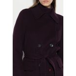 Luisa Cerano gyapjú-kasmír trencskabát 408940/4080 0880 