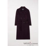 Luisa Cerano gyapjú-kasmír trencskabát 408940/4080 0880 