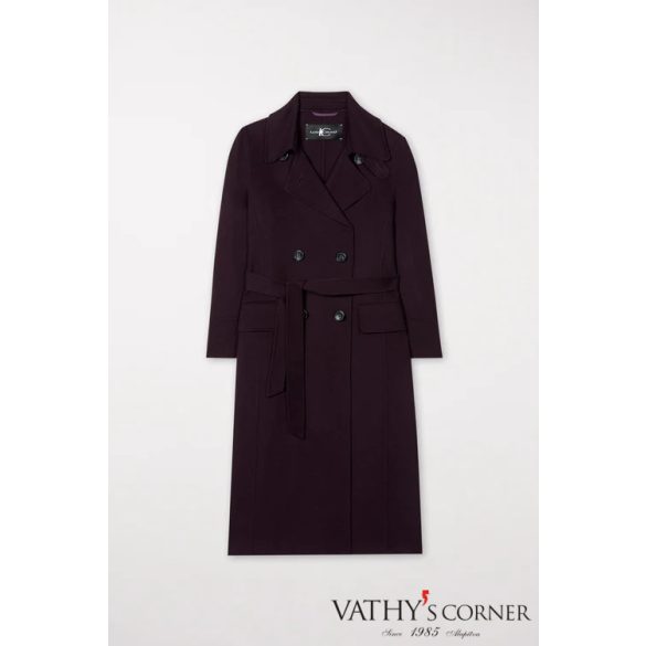 Luisa Cerano gyapjú-kasmír trencskabát 408940/4080 0880 