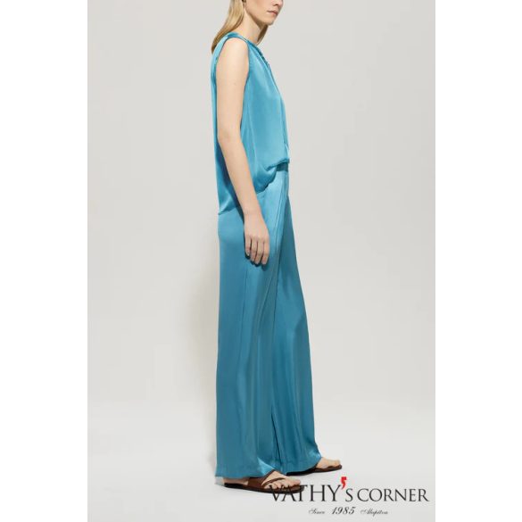 Luisa Cerano széles szárú nadrág techno selyemből 618767/2307 251 