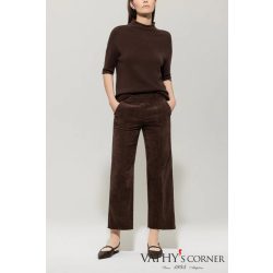   Luisa Cerano kordbársony nadrág széles szárral 5628848/3556 780 