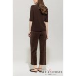 Luisa Cerano kordbársony nadrág széles szárral 5628848/3556 780 