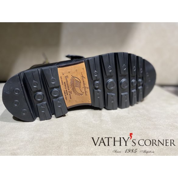 a.testoni bőr, bélelt, téli bakancs MS40366 LGH 93065 