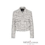 Riani rövid kockás kabát 481690-4313 143