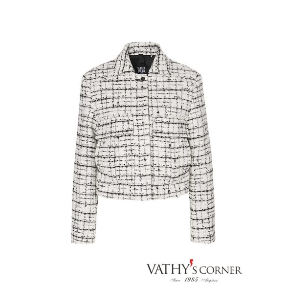 Riani rövid kockás kabát 481690-4313 143