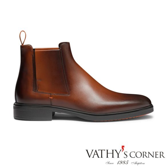 Santoni Férfi ultrakönnyű Chelsea csizma 18937 T50 