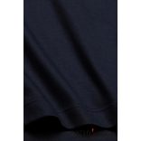 vanLaack kerek nyakú sötétkék póló svájci pamutból 180031 790