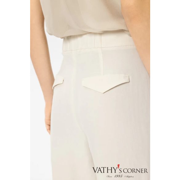 Luisa Cerano széles szárú nadrág lenkeverékből 638901/3824 112