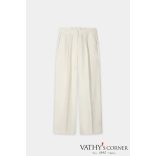 Luisa Cerano széles szárú nadrág lenkeverékből 638901/3824 112